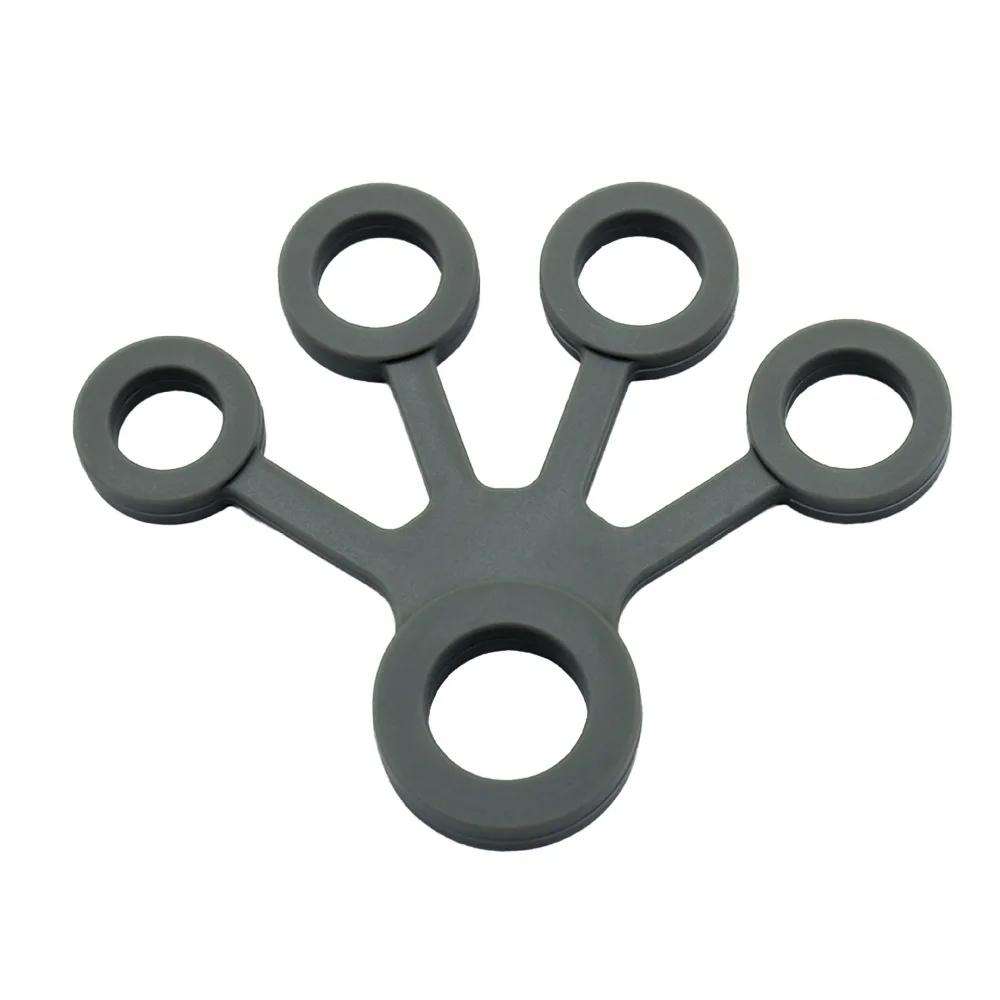 Hand Gripper Silicone Finger Expander Exercise Hand Grip Wrist Strength Trainer Finger Exerciser Resistance Bands Fitness Massag