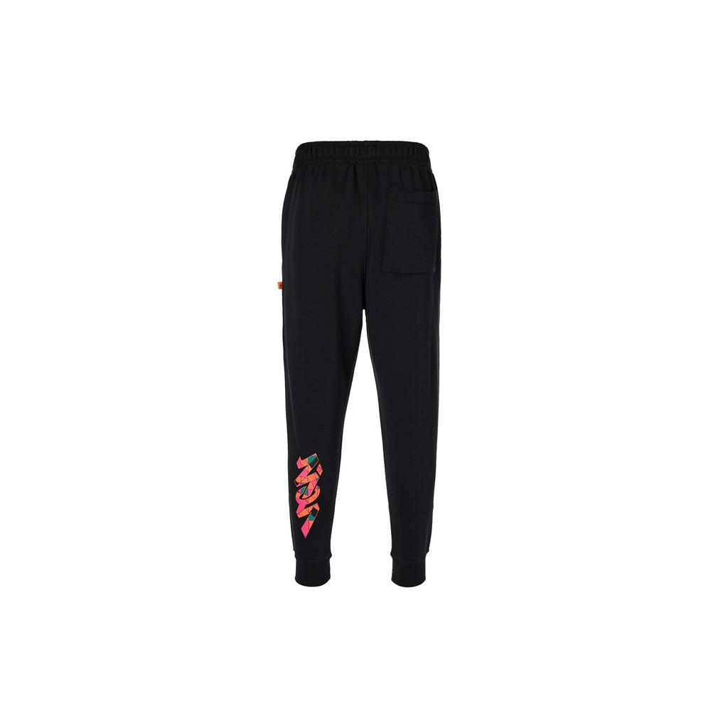 Jordan Casual Pants Men's Black Moderate Cuffed Pants FD2393-010