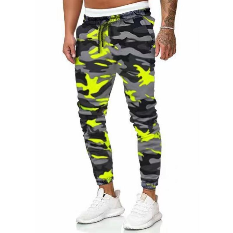 Herren Webhose aus Baumwolle mit Fischgrätmuster