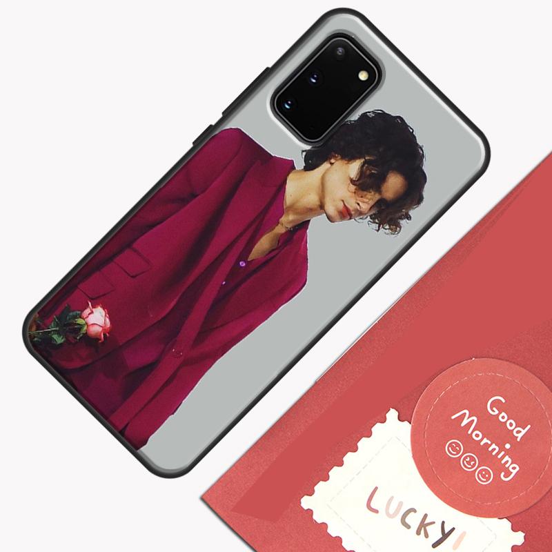 Timothee Chalamet Actor Phone Case For Samsung Galaxy S25 S26 Ultra S20 S21 S22 S23 S24 Plus S9 S10 S25 FE Cover Shell