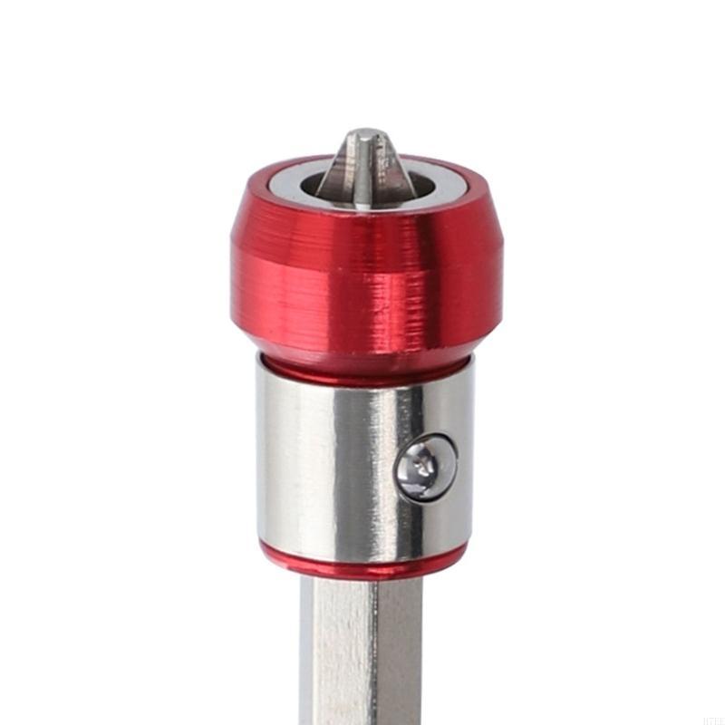 H7EE Metal Mini Bit Magnetizer Ring Screw Drive Catcher Holder Screwdriver Bit Magnet