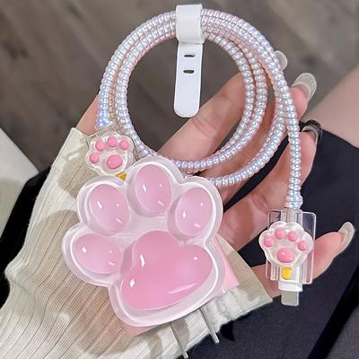 Charger Protective Case Data Cable Winding Rope