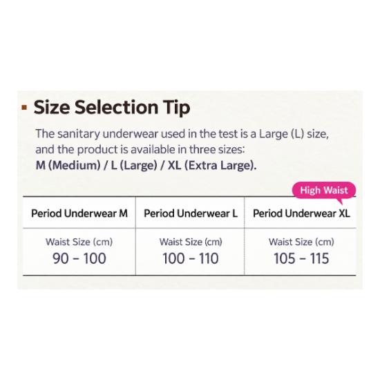 Sofy Body Fit Unbleached Overnight Period Panties Large 4 Pants x 3 Packs 12 Pants