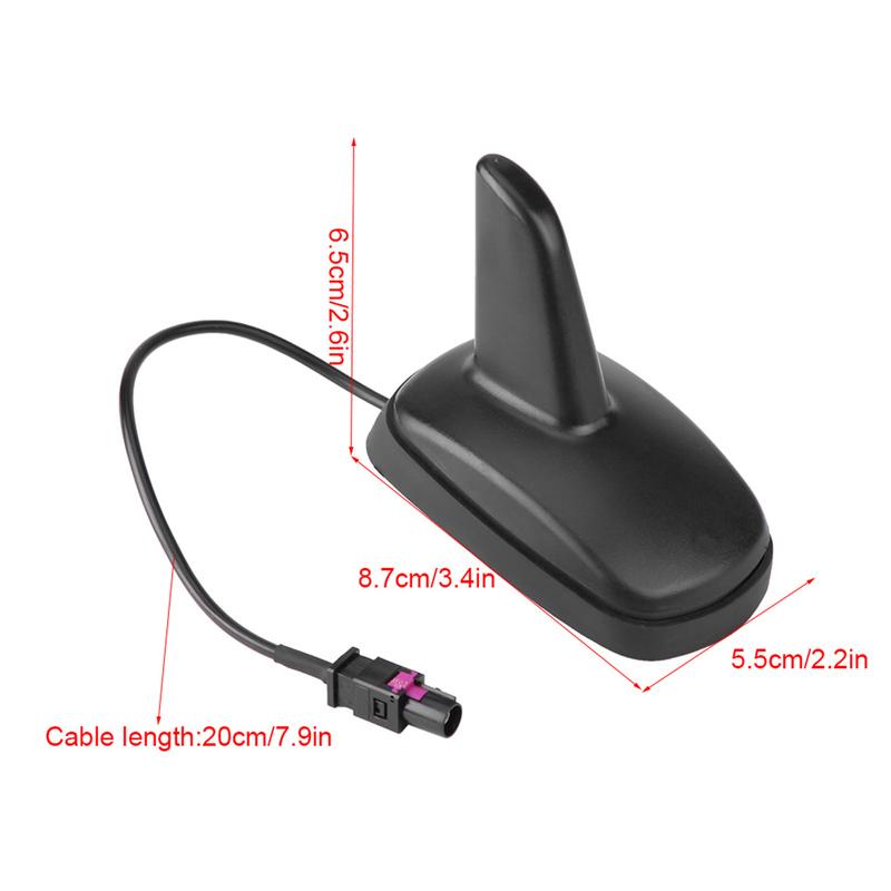 Car Aerial Car Antenna Car Replacement Antenna Car Roof Aerial Shark Fin Antenna for 5 6 6R Seat Fakra Car Roof Antenna