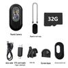 Wearable Thumb Action Camera: Magnetic Pocket, Neck & Pet Mount