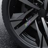 4pcs Reflective Car Styling Wheel Rims Body Stickers Decoration Decals For Peugeot Q208 2012~2018 2019~2021 2008 207 508 607 301
