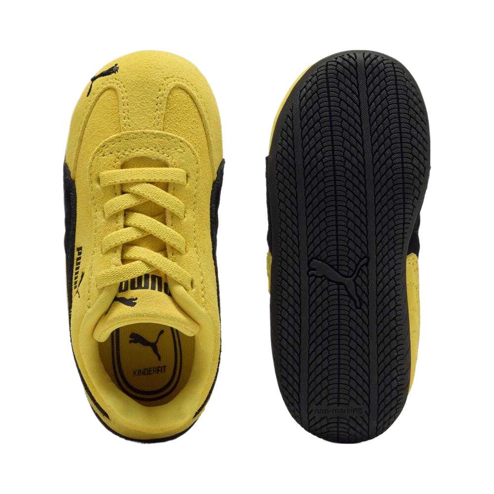 Puma Speedcat Comfortable Trendy Walking Shoes Baby Shoes Yellow Black 401700-15