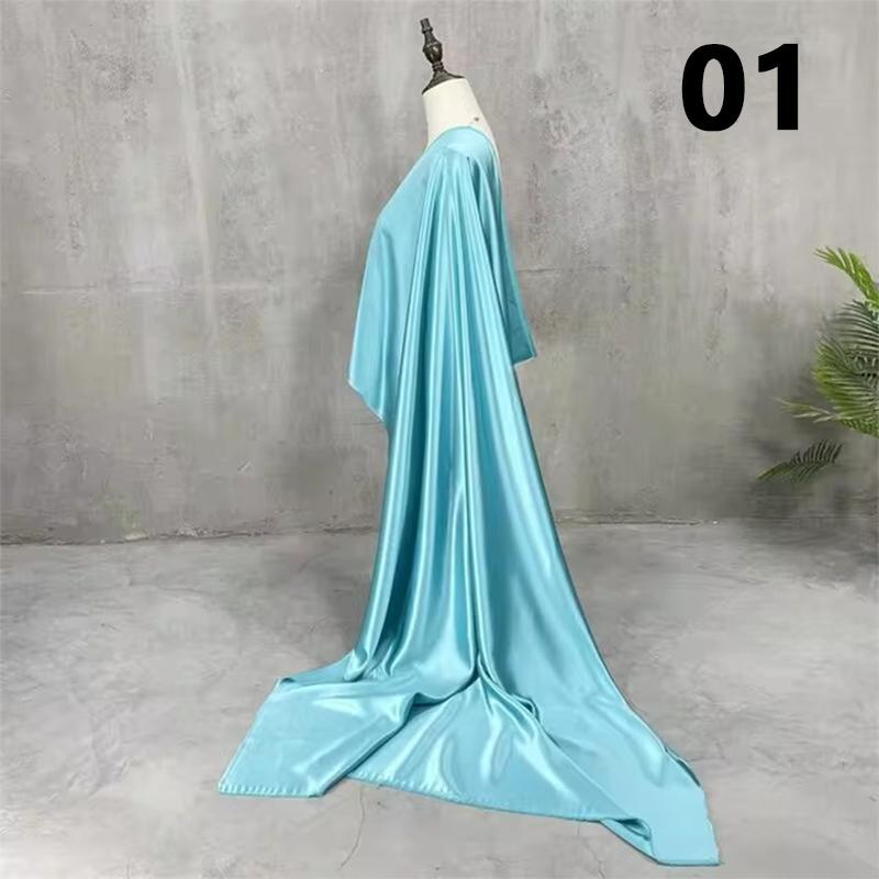 50x150cm Glatter Perlglanz-Satinstoff High-End Acetat Drapier-Satin für DIY Nähen Cheongsam Kleid Bekleidung