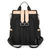 Autumn Women's Backpack Large Capacity Fashionable Contrasting Color Anti-theft Printing Shoulder Bag Backpack