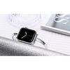 Luxury Watch Band for Apple Watch Series 8 7 41 45mm 6 Se 5 4 Women Diamond Steel Bracelet IWatch Ultra 49mm 44 40 42 38MM Strap