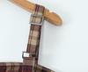 2025 Spring Women's European & American Plaid Punk Rock Sling Dress