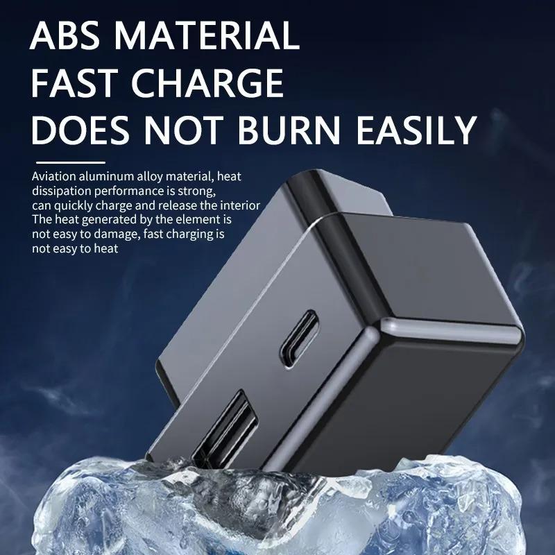 Car OBD Adapter for Tesla Model Y Juniper Model 3 Highland 2025 Hidden USB Type-C Interface Extender 48W Splitter Car Accessory