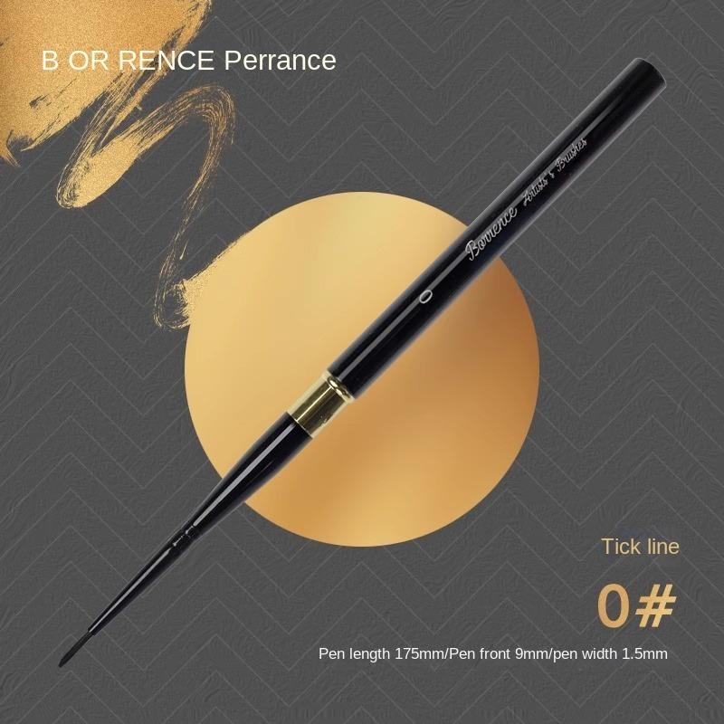 

Borrence Hook Line Pen Watercolor Brush Nylon Acrylic Artist Paint Brushes for Acrylic Watercolor Oil Painting Art Craft Kit