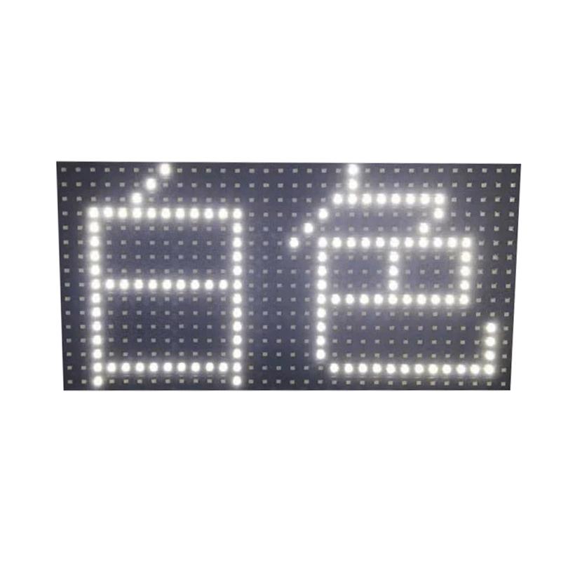 P10 Single Color Led Panel Luminous Sign Smd Module Outdoor Waterproof Display Billboard Pixel Display