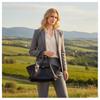 Luxury Lychee Pattern Underarm Shoulder Bags PU Leather Solid Color Women's Handbags Large Capacity Tote Bag Travel