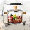 Wutuo Transparent Glass Cooking Pot