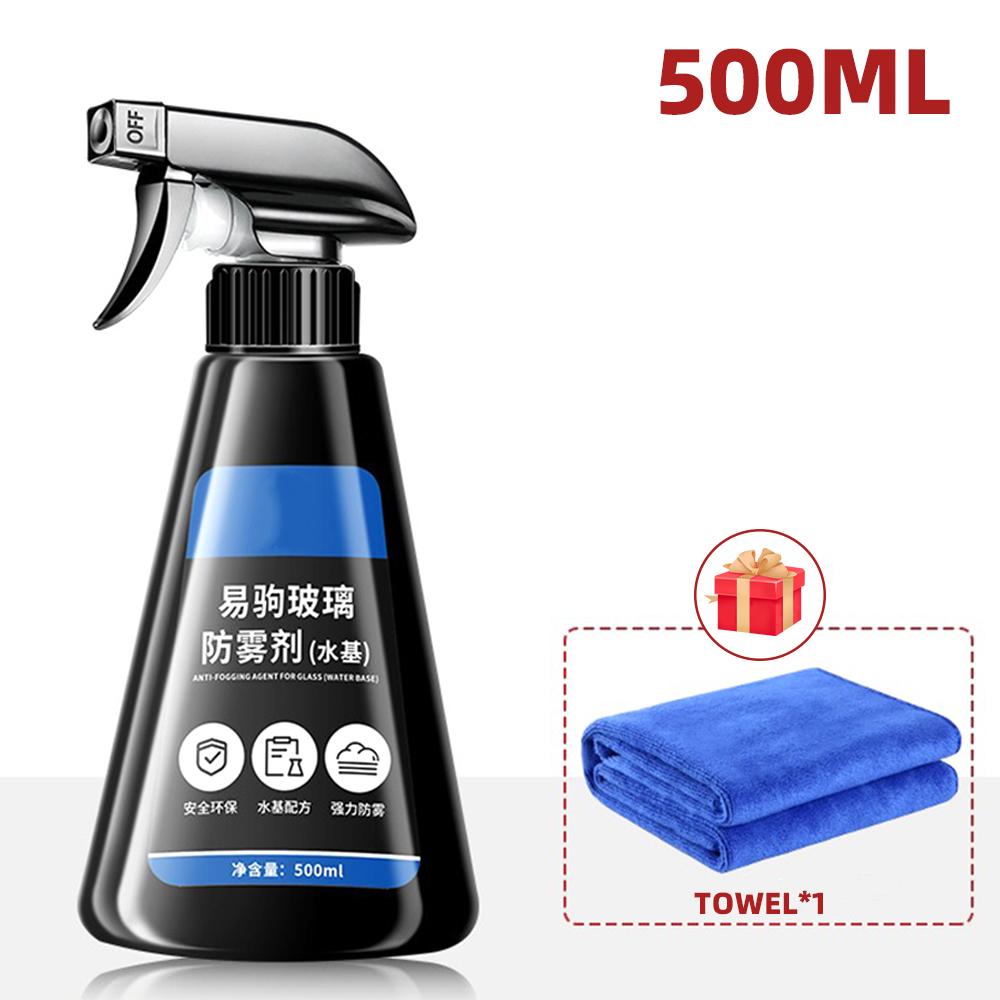 

500 мл автомобильный спрей против запотевания стекла, водонепроницаемое покрытие, долговечное, чистое лобовое стекло, бытовой очиститель для окон