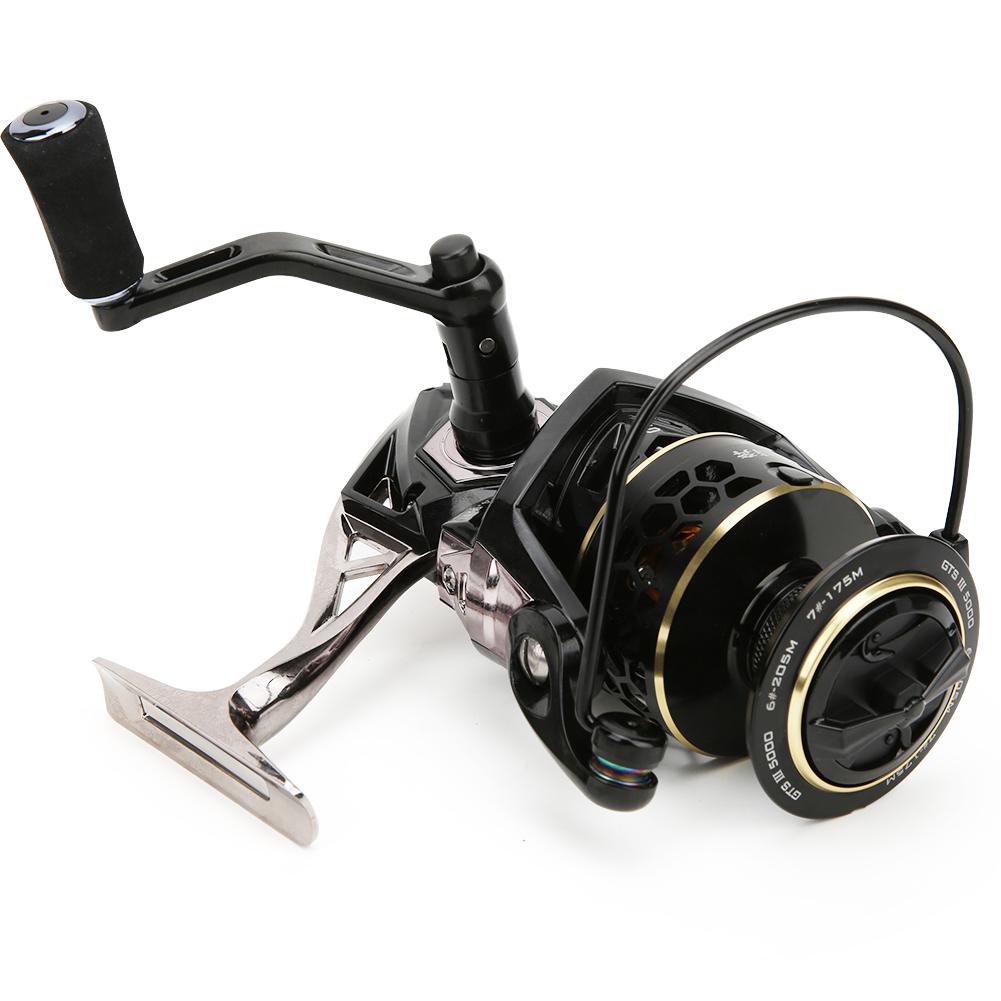 Metal Right   Left Interchangeable Spinning Fishing Reel Saltwater Fish Bait Casting Wheel