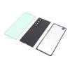 Back Glass Cover Replacement Housing Door and Front Outer Lens Glass Screen Replacement for     Fold 3 5G F926 Pre Installed Camera Lens Adhesive