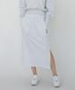 Awesome Studio Women'S Sweat Long Skirt Grey White