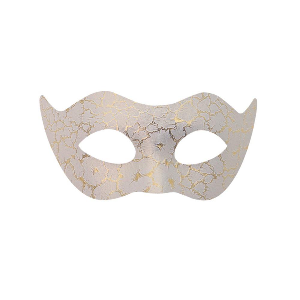 

Пластиковые маски на Хэллоуин Многоразовая маска на поллица Маска для глаз Джазовая маска Рождество Style A