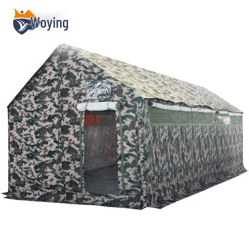 Woying 03 Camouflage Outdoor Emergency Toilet Tent 6-Pit