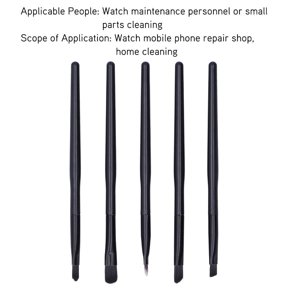 5PCS Cleaning Set Watch Cleaning Brush Small Part Brush Soft Brushes Set  Part Cleaning