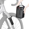 Fietsvorktas 10L Waterdicht Snelontgrendelbaar Fietsvoortas voor Mountainbike Racefiets Lange Afstand Reistas Zwart Speciale Maat
