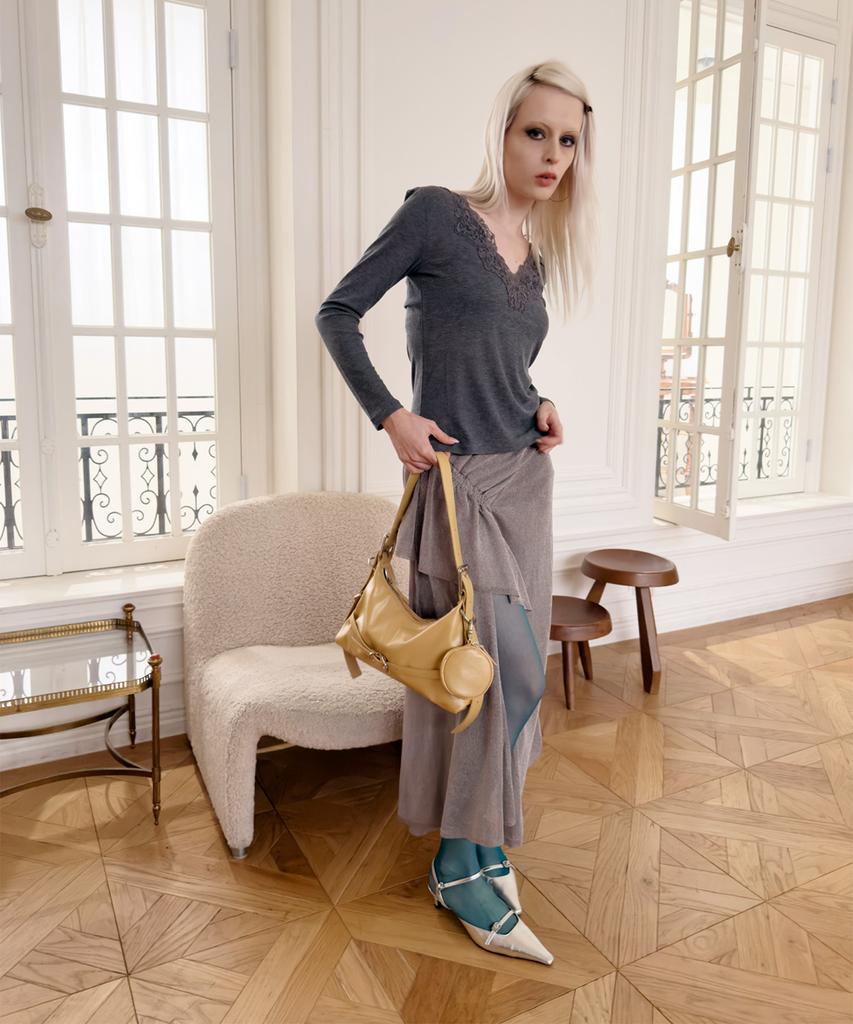 Rhos Pouch Bag / Butter