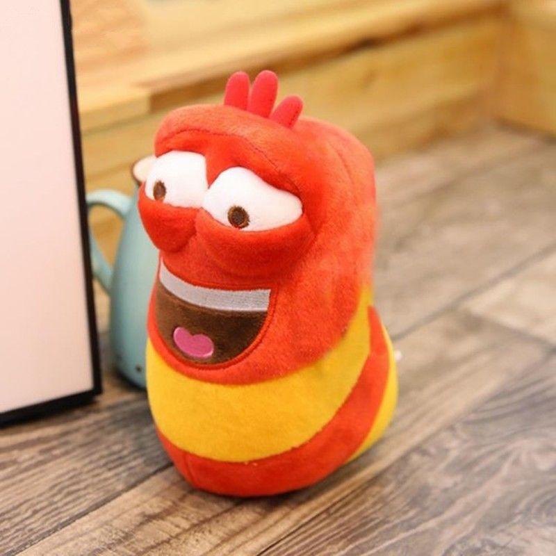 Adorable Korean Anime Fun Insect Slug Creative Larva Soft Plush Toys For Collectors
