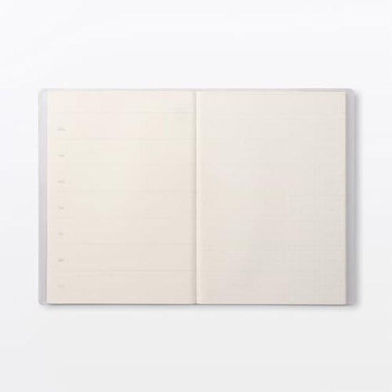 Muji Date-less Schedule Notebook Monthly Weekly A5Monthly 15 MonthsWeekly 65 Weeks