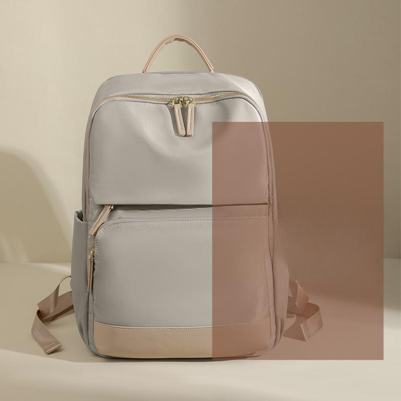 

Рюкзак Женская сумка для компьютера Большой вместимости Легкий рюкзак из ткани Оксфорд Дорожная сумка