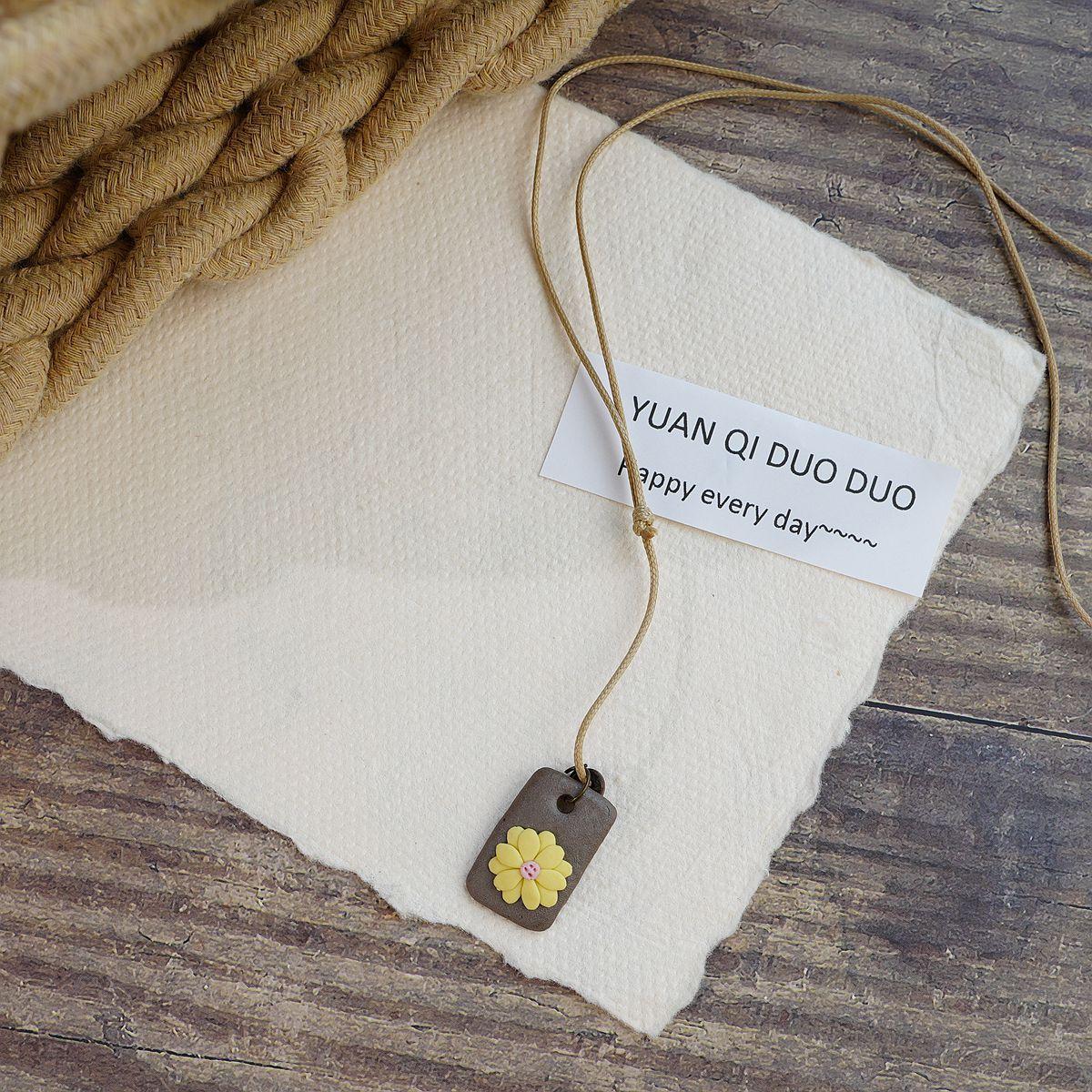 Горячая распродажа товаров Керамическое ожерелье Бабочка Тренд Национальный стиль Литература и искусство Продвинутое чувство Ожерелье