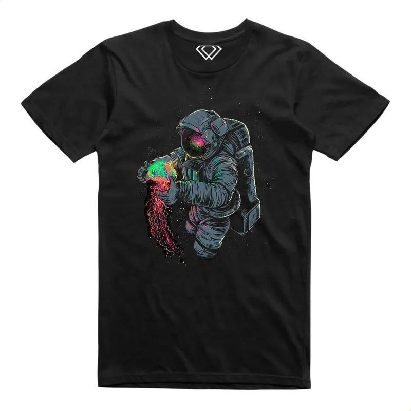 Camiseta Playera Astronauta World S