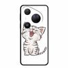 For Huawei Pura 80 Ultra 5G Case Wolf Tiger Lion Cat Black Silicone Soft Phone Case For Huawei Pura80 Ultra Back Cover Case Para