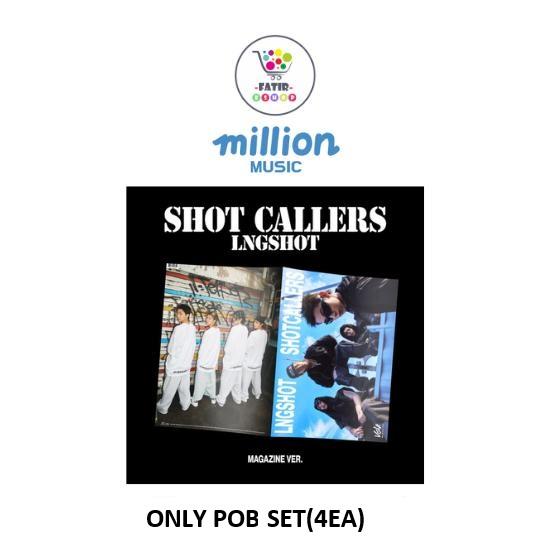 Выберите POB Magazine Ver LNGSHOT EP Альбом SHOT CALLERS NOPOB