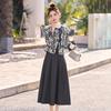 Spring 2025 Women's Embroidered Two-Piece Set: Short Jacket & Half Skirt