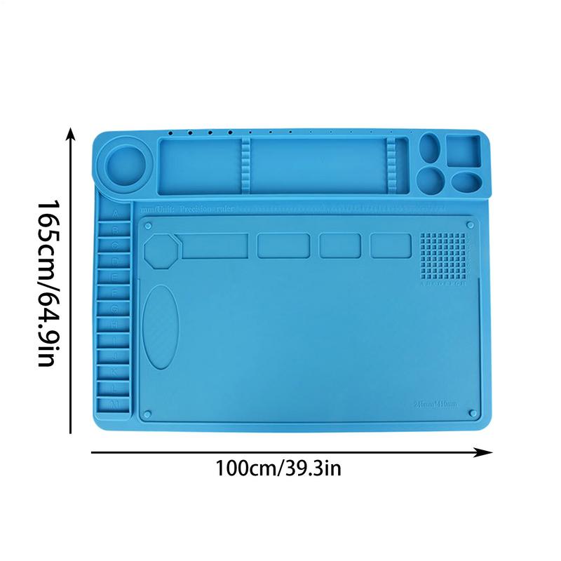 45 *30cm Watch Repair Work Pad Soldering Station Heat Resistant Pad Watch Repair Non-slip Silicone Mat For Watchmaker Tool