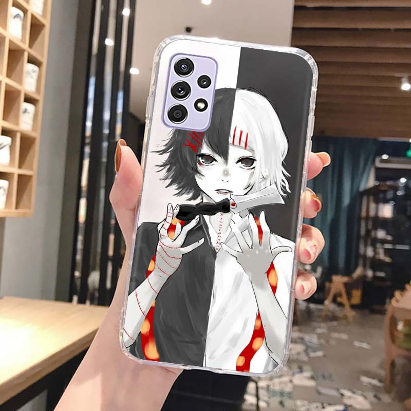 JUUZOU SUZUYA Tokyo Ghouls Phone Case Cover For Samsung Galaxy A13 A14 A15 A16 A17 A53 A54 A55 A56 A33 A34 A35 A36 A23 A24 A25 A