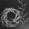 Wedding Acrylic String Crystal Drop Aluminum Wire String Lighting Candle Holder With Accessories For