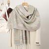 New Shawl Warm Winter Scarf Hijab Women Print Paisley Cashmere Pashmina Thick Wrap Head Neck Foulard Luxury  Blanket Echarpe