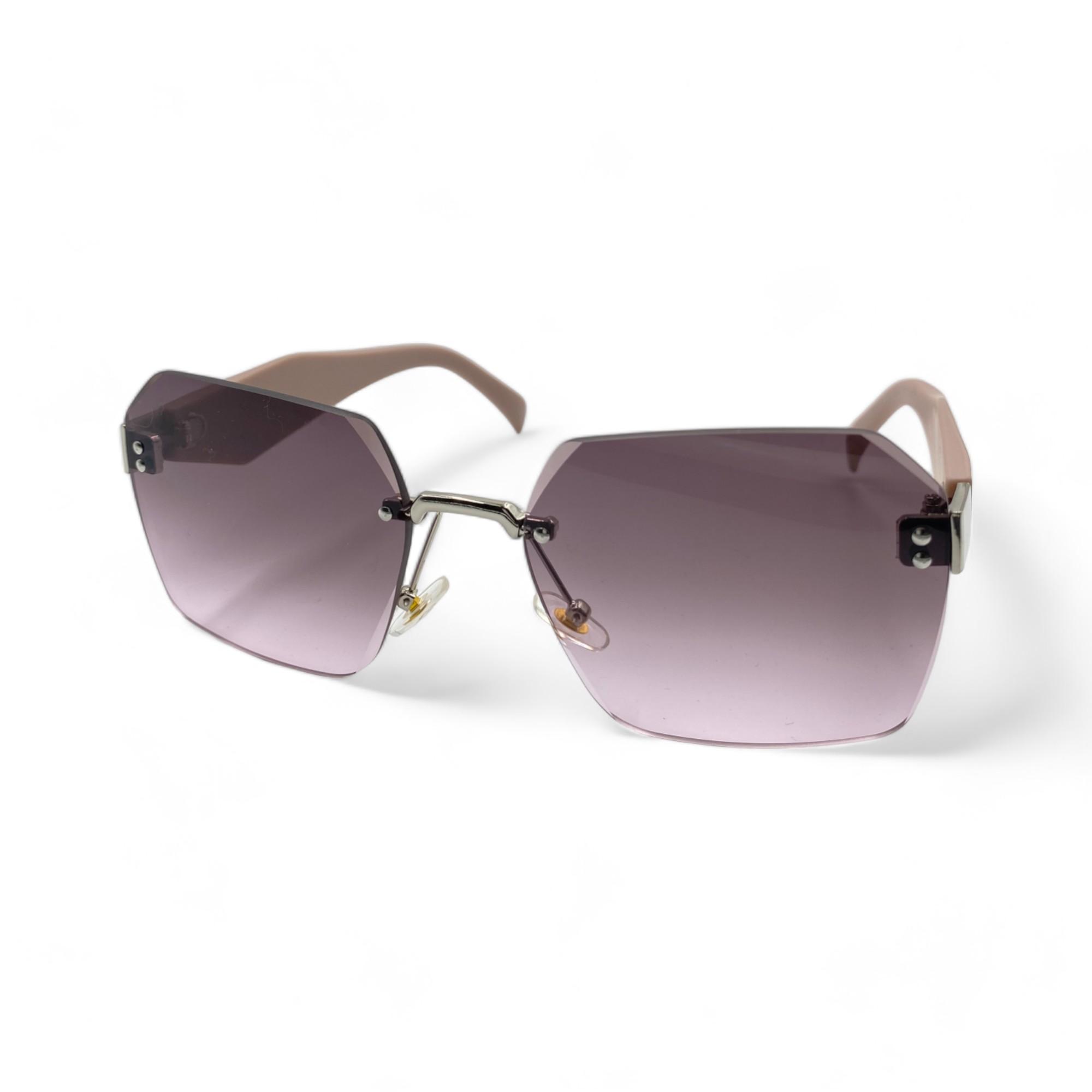 

Старовинні жіночі сонцезахисні окуляри Квадратна оправа Матова дужка Окуляри Мода Відкритий пляжний відпочинок Сонцезахисні окуляри рожевий/коричневий