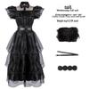 Addams Family Wednesday School Uniform Cosplay Halloween Costume