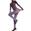 Sexy Women Plus Size Pantyhose Open Crotch Bodysuit 120D Elastic Sexy Tights Back Put Up Bodyhouse Erotic Shaping Leotard