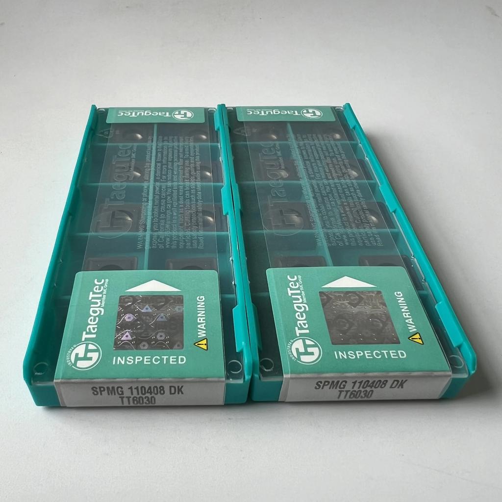 TaeguTec / SPMG110408DK TT6030 / Original carbide blade 10 Pcs