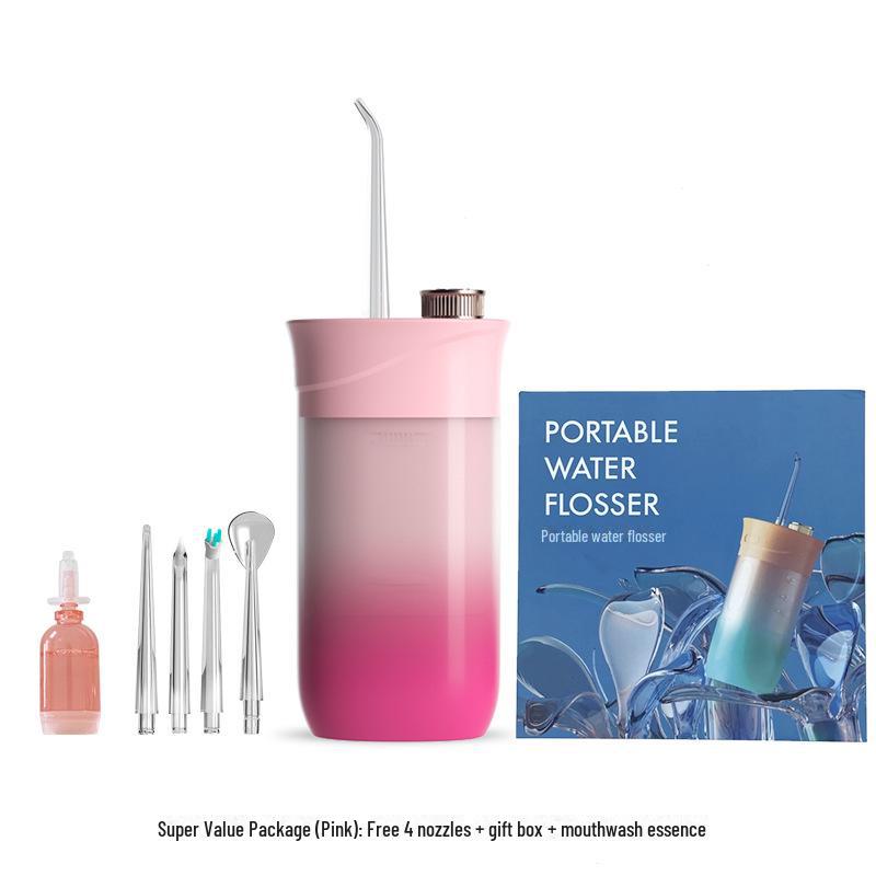 Portable Electric Telescopic Water Flosser & Tooth Cleaner