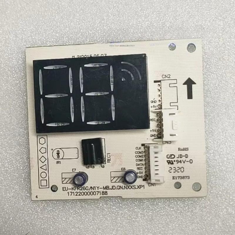 For Midea 17122000007188 Display Receiver Board, Novo, 17222000002868, EU-KFR26G/TU