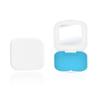 Invisible Retainer Box Mirror Storage Case Square Mouth Guard Aligner Braces Orthodontics Container Oral Hygiene Supplies