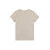 Polo Ralph Lauren Solid Logo Embroidered Crew Neck Short Sleeve T-Shirt Women Tops Oatmeal 211682521-024