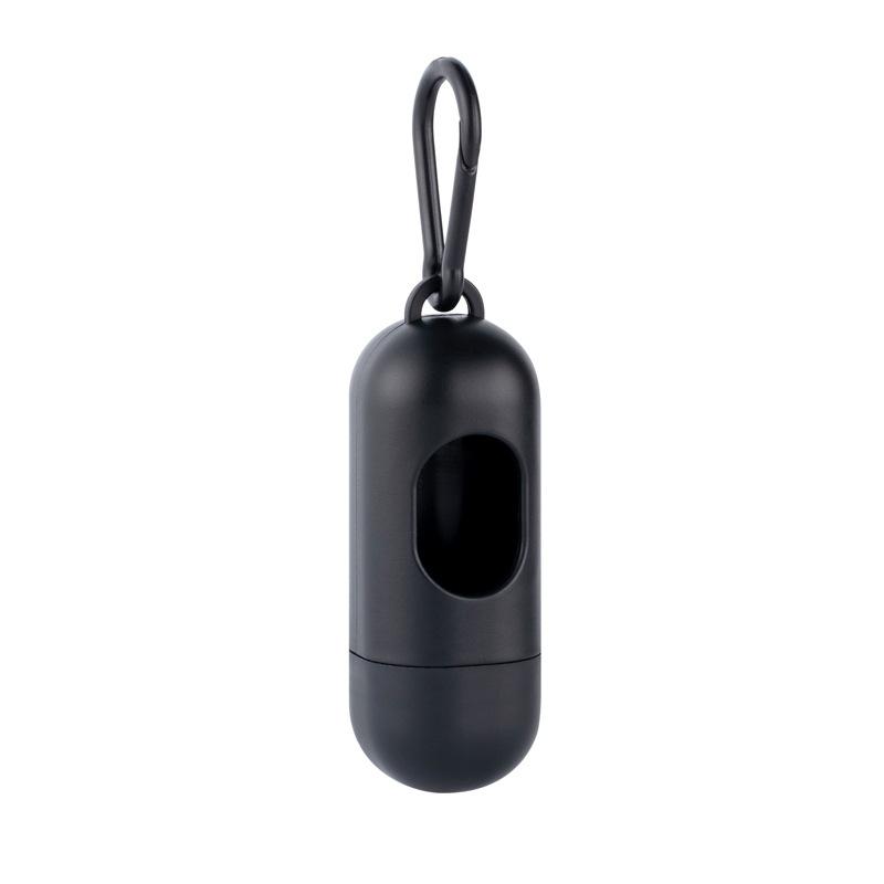 Portable Sustainable Eco-Friendly Dog Poop Bag Dispenser with Storage Shovel and Silicone Garbage Disposal